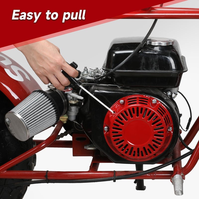 XIKOBY GX160 Pull Start Assembly Compatible with GX200 GX140 GX120 Recoil Starter 6.5HP 5.5HP 4.0HP Engine Parts Replacement 28400-Z4M-306ZB 27400-Z1T-702 28400-Z4M-306ZC with Pull Cord Rope - Image 5